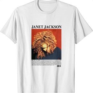 Old Navy Janet Jackson The Velvet Rope T Shirt